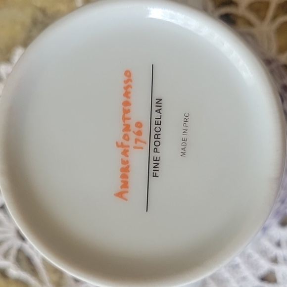 Andrea Fontebasso 1760 Fine Porcelain Tea set for 1 NWOT - Picture 9 of 9